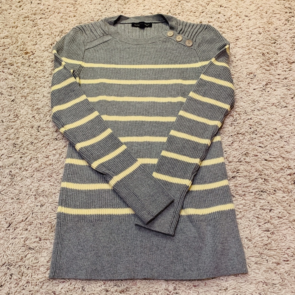 Banana Republic Ribbed Stripe Sweater